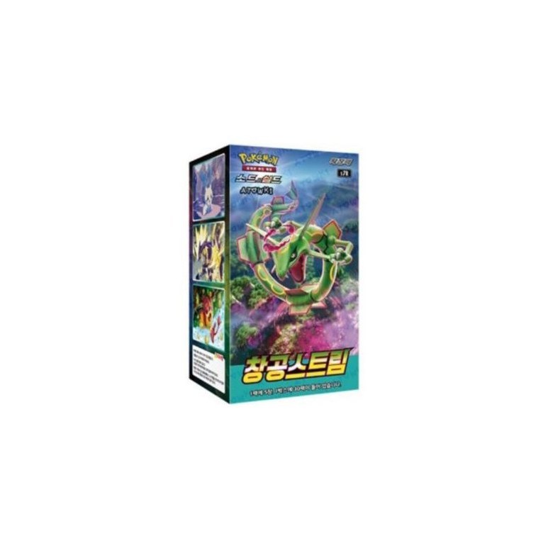 포켓몬 카드게임 창공스트림 소드 & 실드 확장팩 1박스 (30팩) 98,500원
