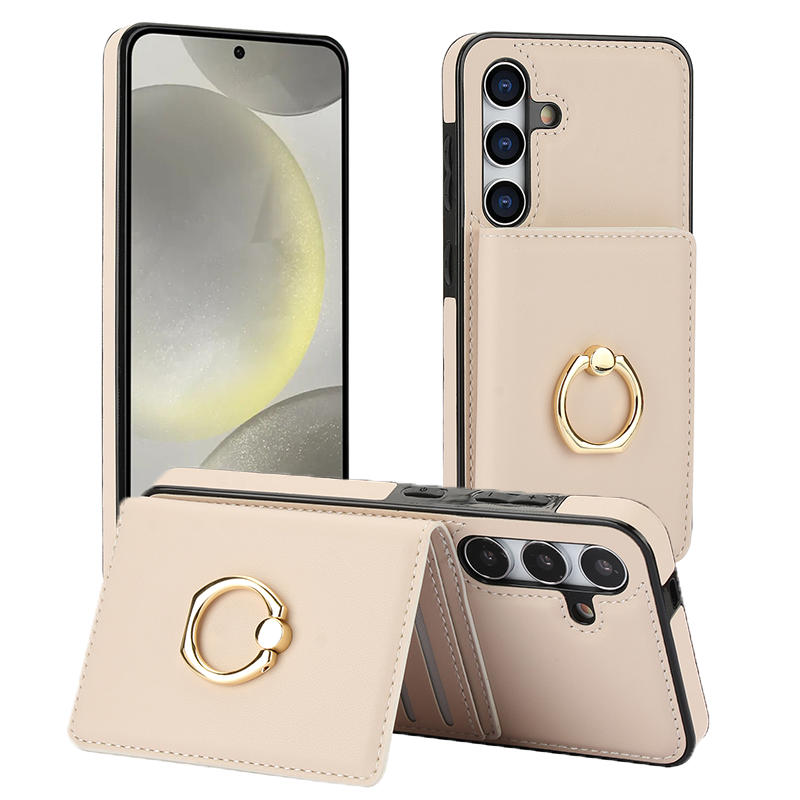 시온우주 갤럭시 S25 시리즈 카드수납 스탠딩 지갑 프리미엄 가죽 핸드폰 케이스 25,300원