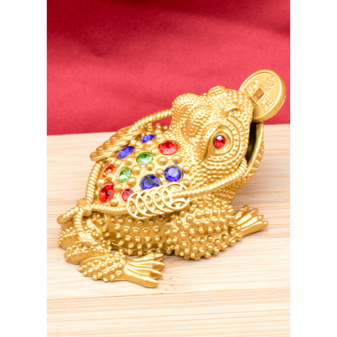 미츠키 인테리어 풍수 재물운 두꺼비 돈 복 개업 선물, 황금 두꺼비 29,800원