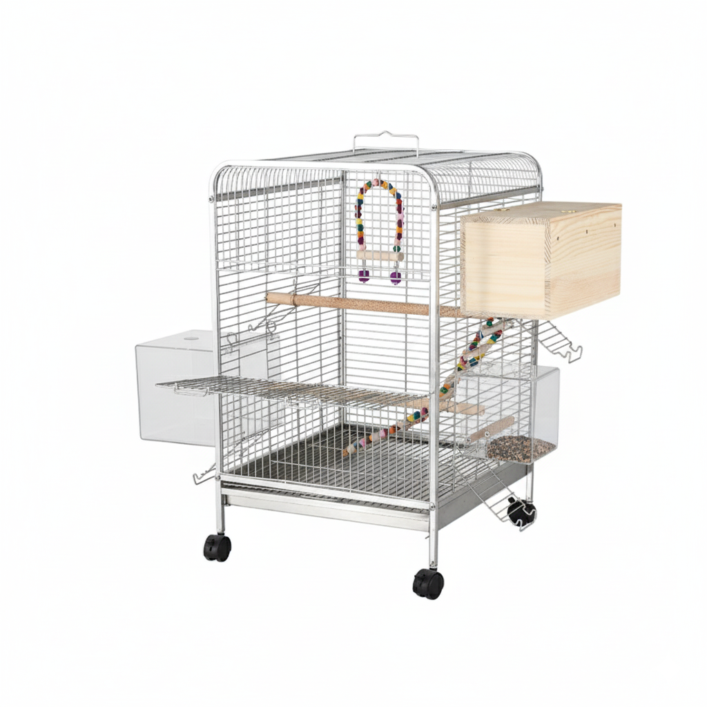 페더홈 이동식 소형 스텐 앵무새 새장 케이지 잉꼬 이동장 159,690원