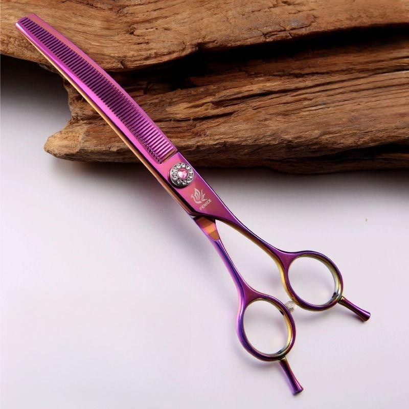 애견 미용가위 전문가용 커브숱 숱 손질 셀프 흑조 천양 요술가위 세트 도구 커브가위 미용 99,300원