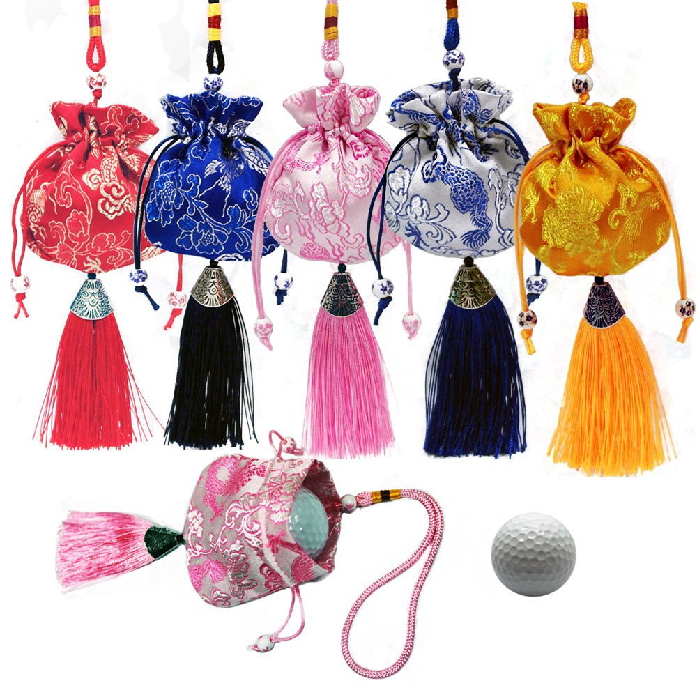 (주)파앤카코리아  복주머니 홀인원 복주머니 골프공 복주머니 포장 복주머니 1,300원