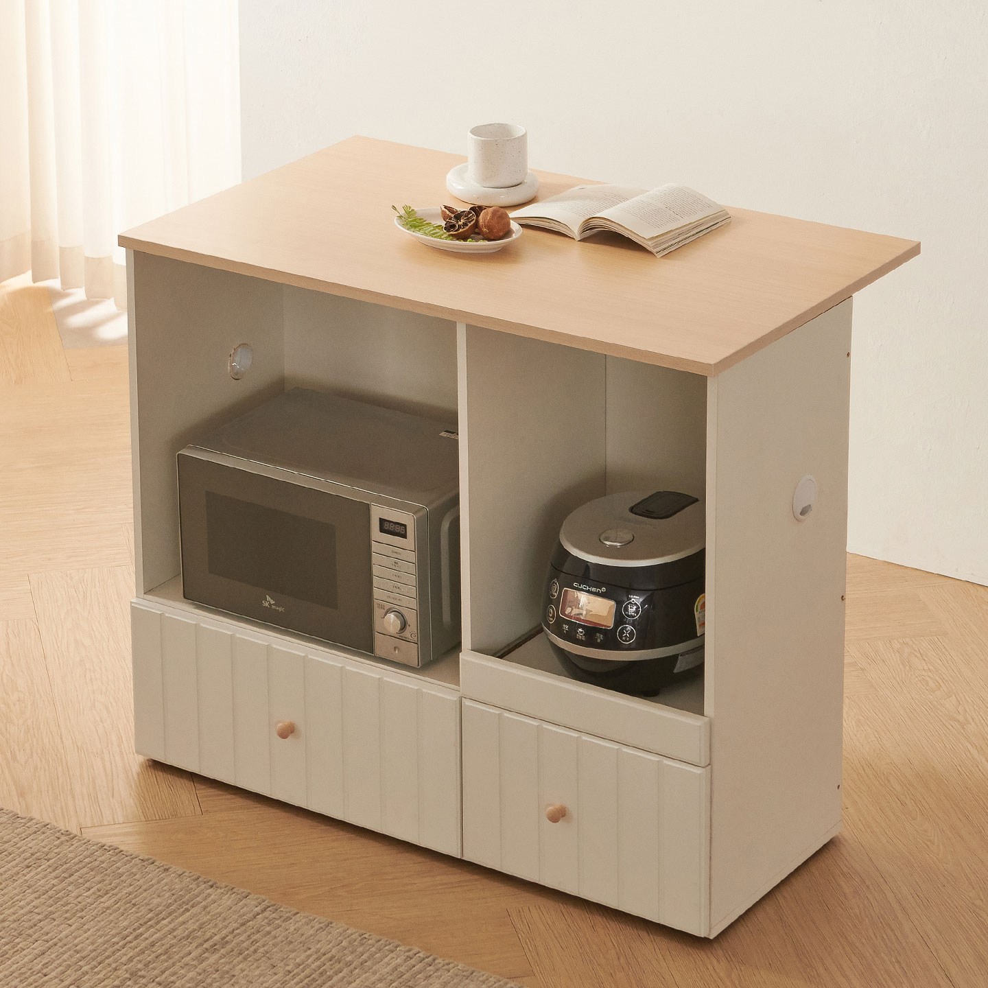 파로마 소이 비엘라 홈바 아일랜드 식탁 렌지대 YCW162 109,000원