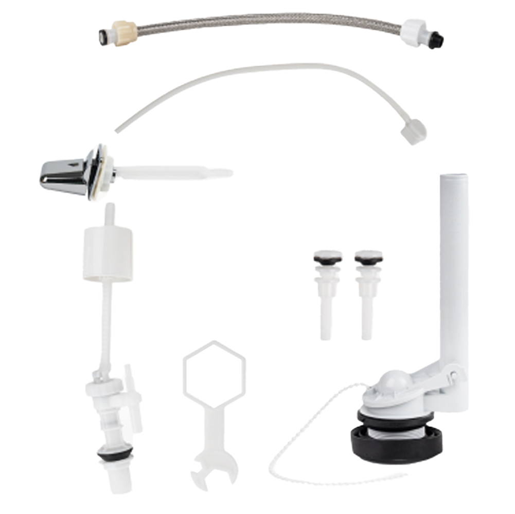 두진 무소음 양변기 부속품 측면 내림형 + 조립 공구 세트, 은색 15,300원