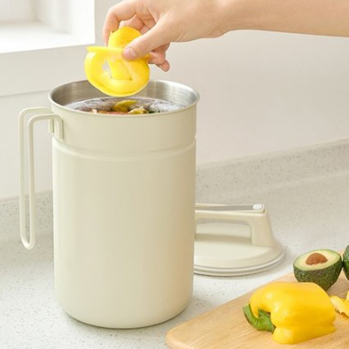 무디타 스텐 진공 음식물 쓰레기통 2.8L 30,890원