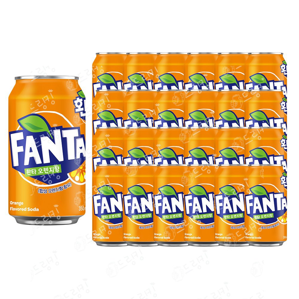환타 오렌지 캔음료 355ml 24개입 업소용 11,820원