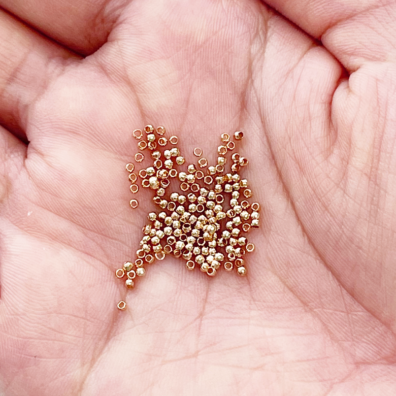 헤세드 DIY) 니켈리스 친한경 비드 비즈공예(약500개/포) 2,000원