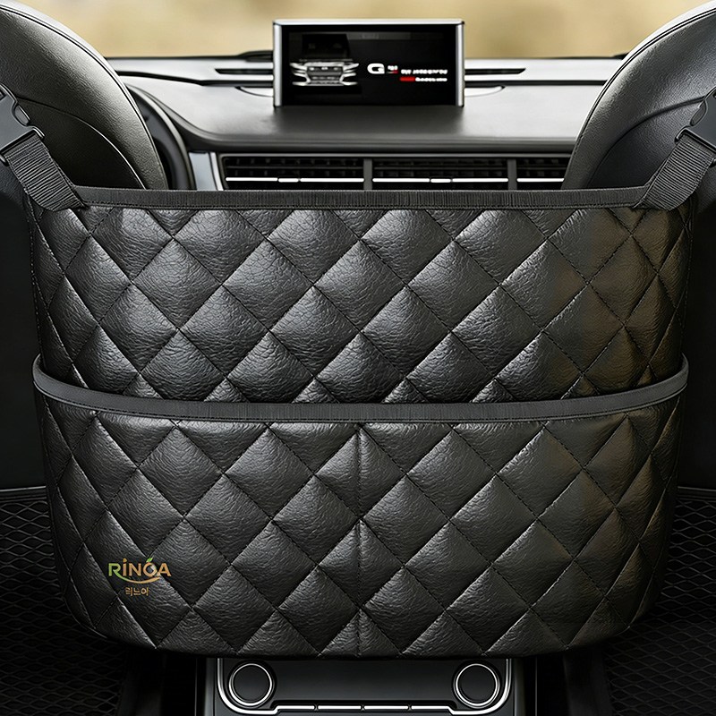 리노아 센터콘솔 정리함 차량용 멀티 수납함 운전석과 조수석 사이 수납정리함, 블랙, 1개 19,800원