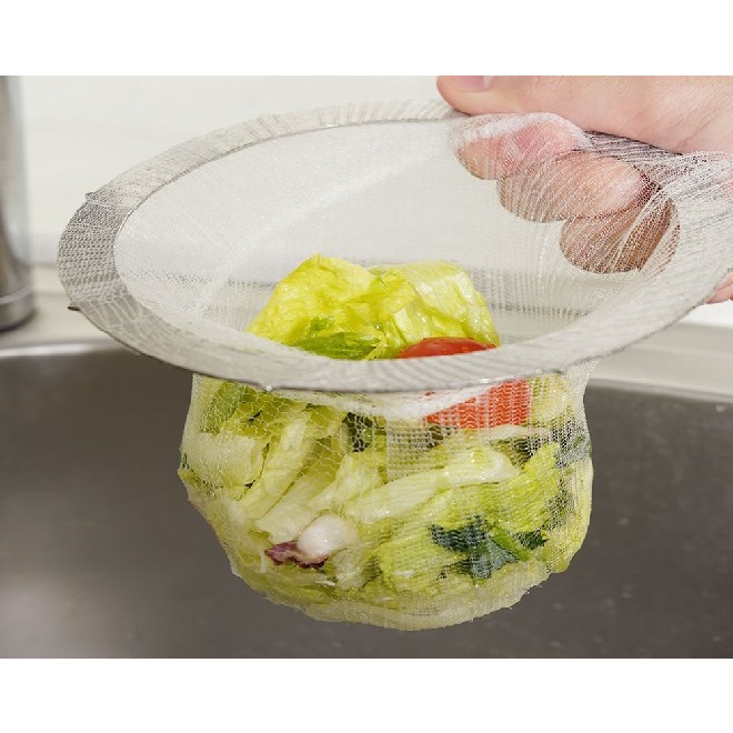 콘실 옥수수 생분해 싱크대 거름망 30매입과 전용 스텐거치링 세트 9,900원