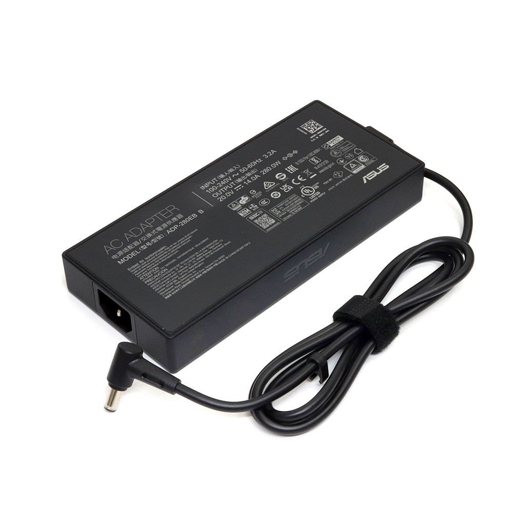 ASUS 정품 20V 14A 280W 외경 6.0mm ADP-280EB B 게이밍 노트북 어댑터 충전기, 1개 85,000원