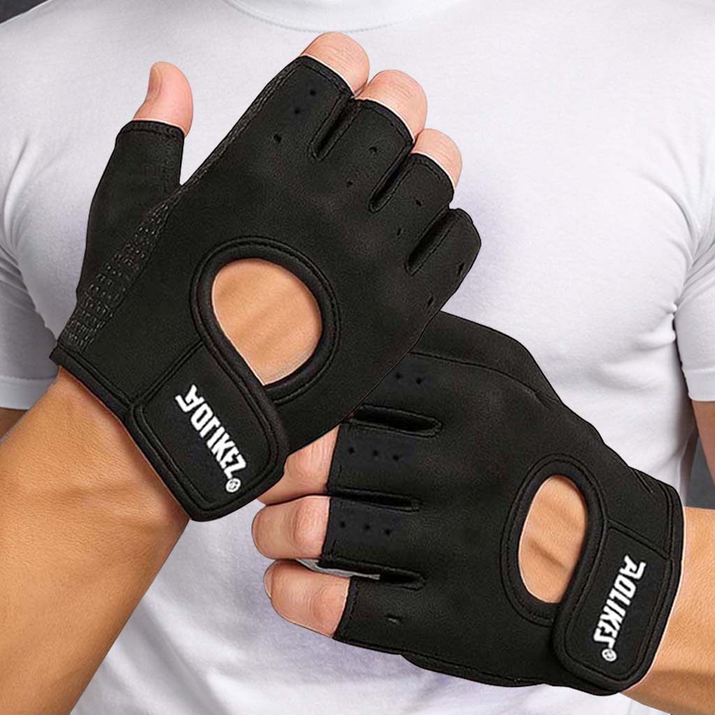 마켓제이영 미끄럼방지 그립향상 헬스장갑, 1세트, 블랙 16,800원