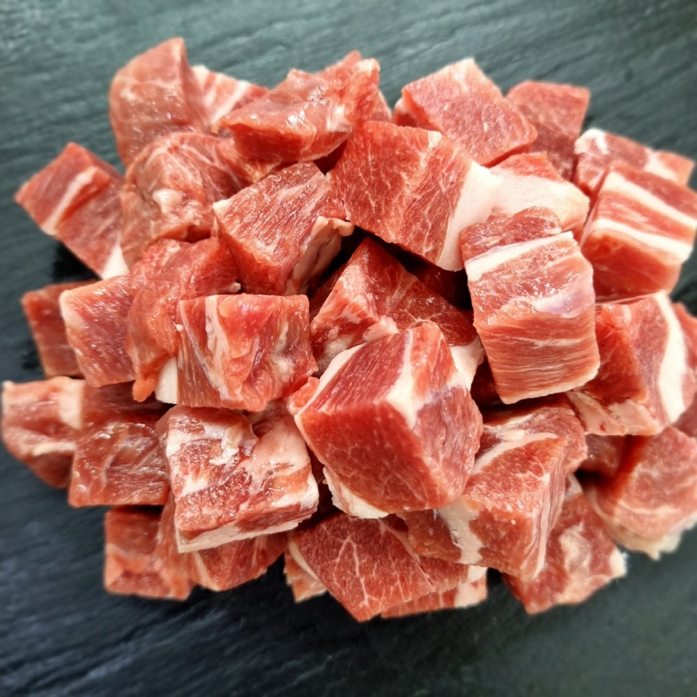 힐링미트 양고기 캠핑용 양꼬치 양어깨살 큐브형, 1개, 500g 18,200원