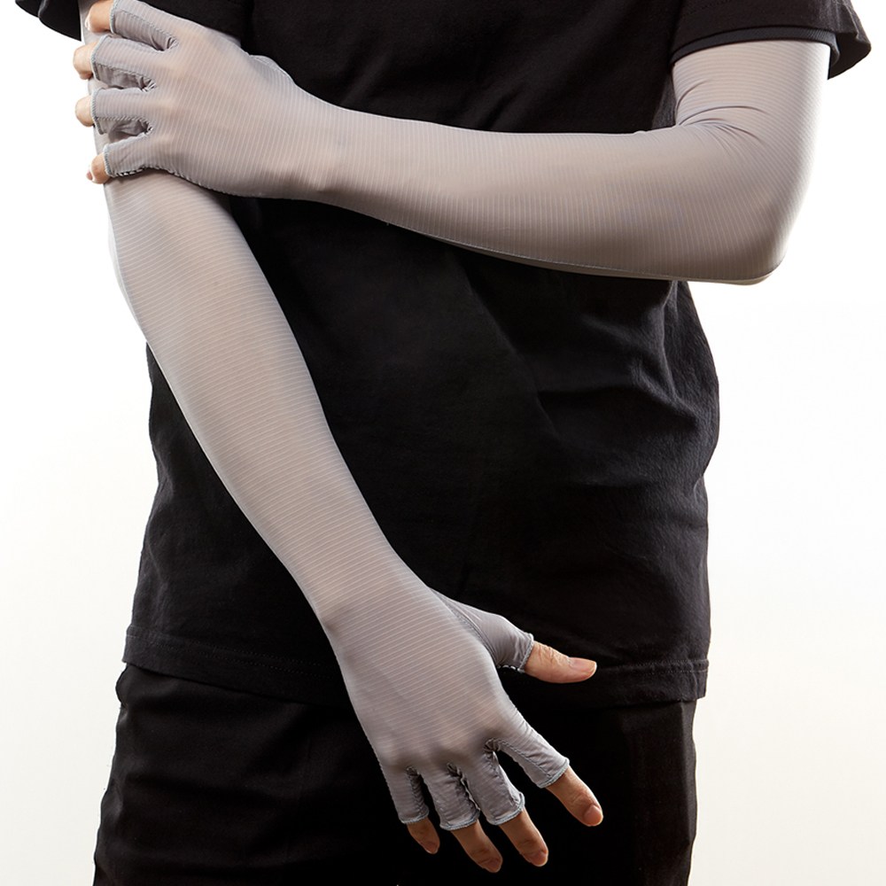 제코 하이마운트 UV차단 스트라이프 반장갑 쿨토시 미끄럼방지 10,600원