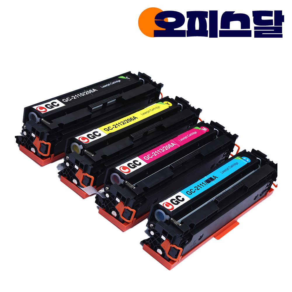 HP호환 MFP M283cdw 재생1세트 (칩장착) W2110A 133,220원