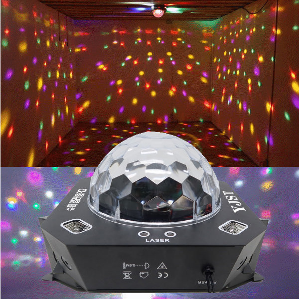 슈퍼미러볼RG+싸이키+비트+레이저 노래방 무대조명 120,000원