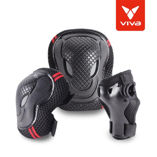 오와식스 인라인/자전거/킥보드 스케이트보드 보호대 통풍성이 뛰어난 쿨맥스 원단소재 손목 팔꿈치 무릎 3종 세트 헬멧 가방 묶음 15,900원