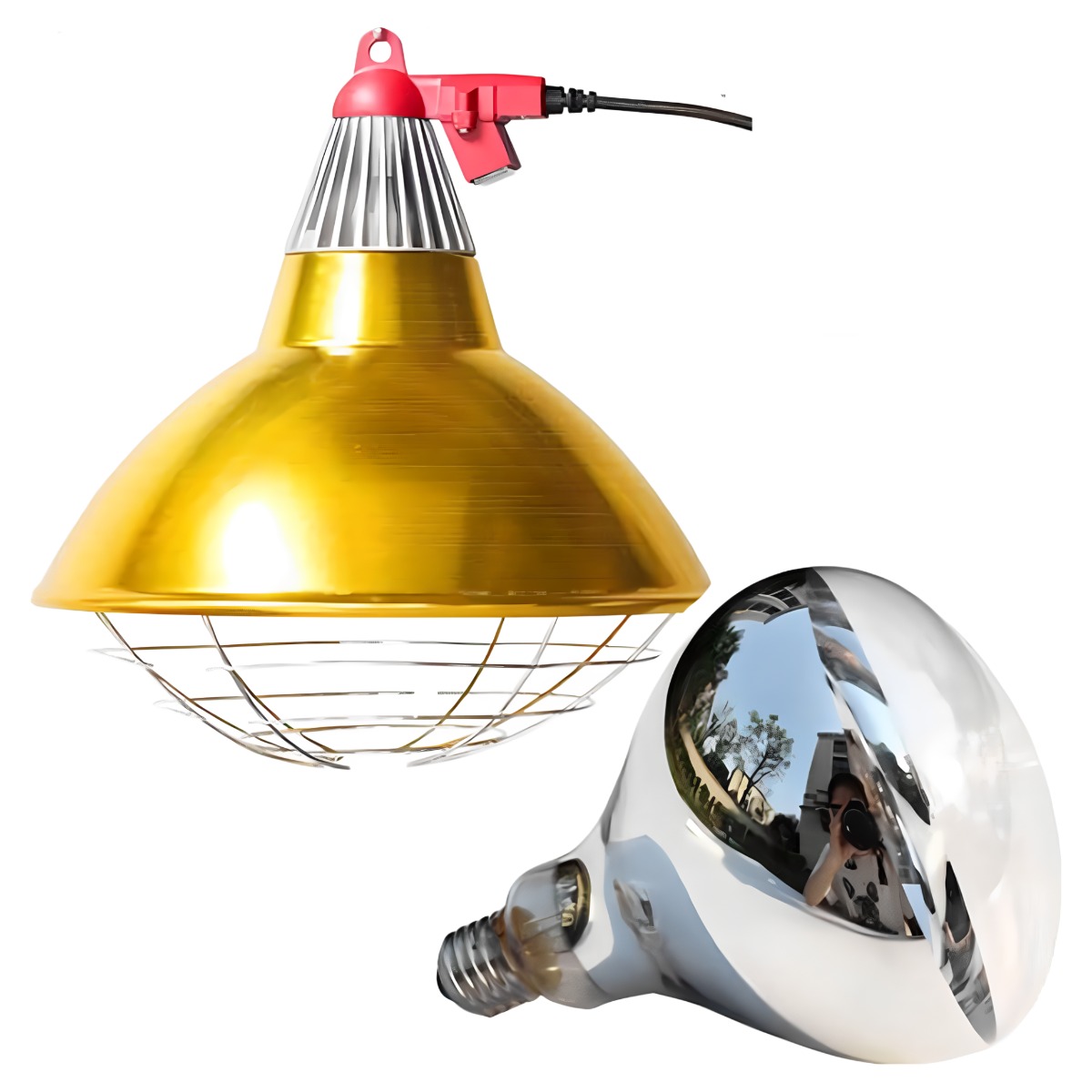 보온갓등 양계 양돈 축사 보온등 열전등 가축보온, 체인보온갓등(대)+일광적외선열전구250w, 1개 35,600원