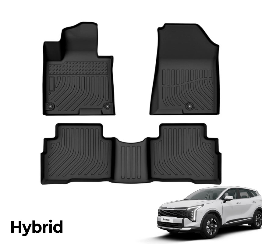 TPE카매트 스포티지 하이브리드 NQ5 1열+2열+루프코일 3D매트, 싼타페 5인승 가솔린 MX5 129,000원