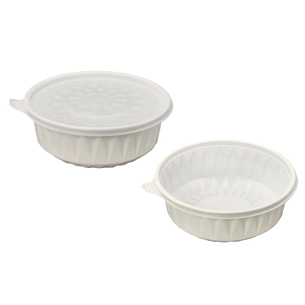 에스제이케미칼 195파이 소 화이트 냉면용기 포장용 칼국수용기 탕용기 150개 세트 고강도 전자렌지용 PP 32,600원