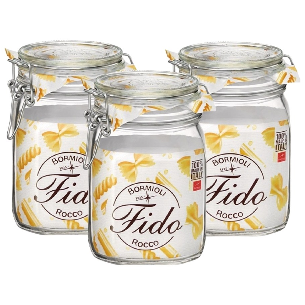 보르미올리 피도 밀폐유리병 1000ml 3개, 1L, 3개 14,700원