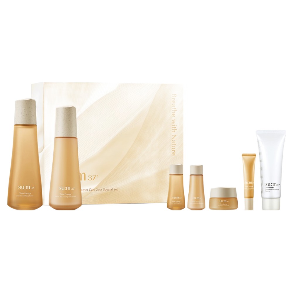 숨37도  진정 장벽 케어 콜라겐 프로틴 판테놀 타임 에너지 모이스트 2종 세트 83,500원