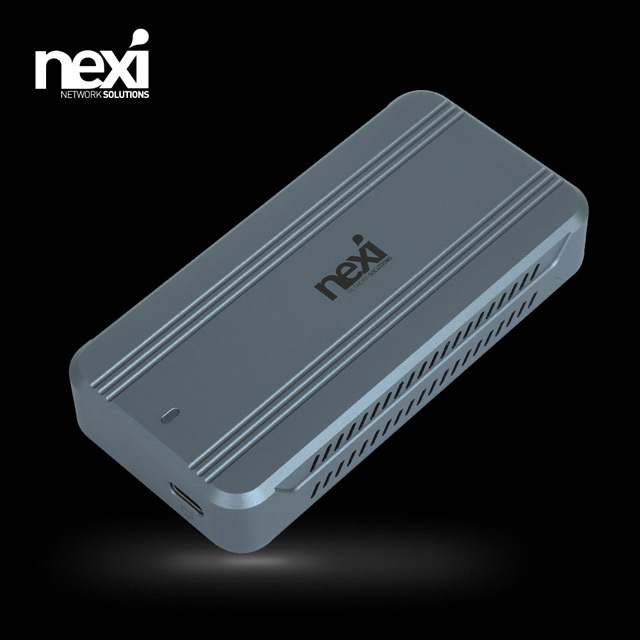 넥시 NX1412 USB4 썬더볼트4 M.2 NVMe SSD 외장케이스 NX-TBU40-S1 C타입 40Gbps속도 쿨링팬 알루미늄 메탈소재 원터치 분리방식 80,000원