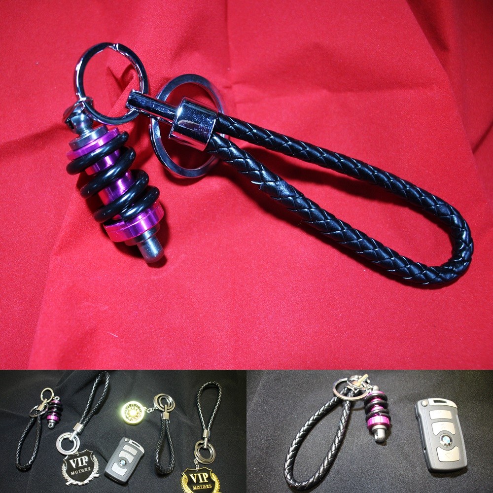 서스펜션 키링 튜닝쇼바 보조 열쇠고리, 1개 9,870원