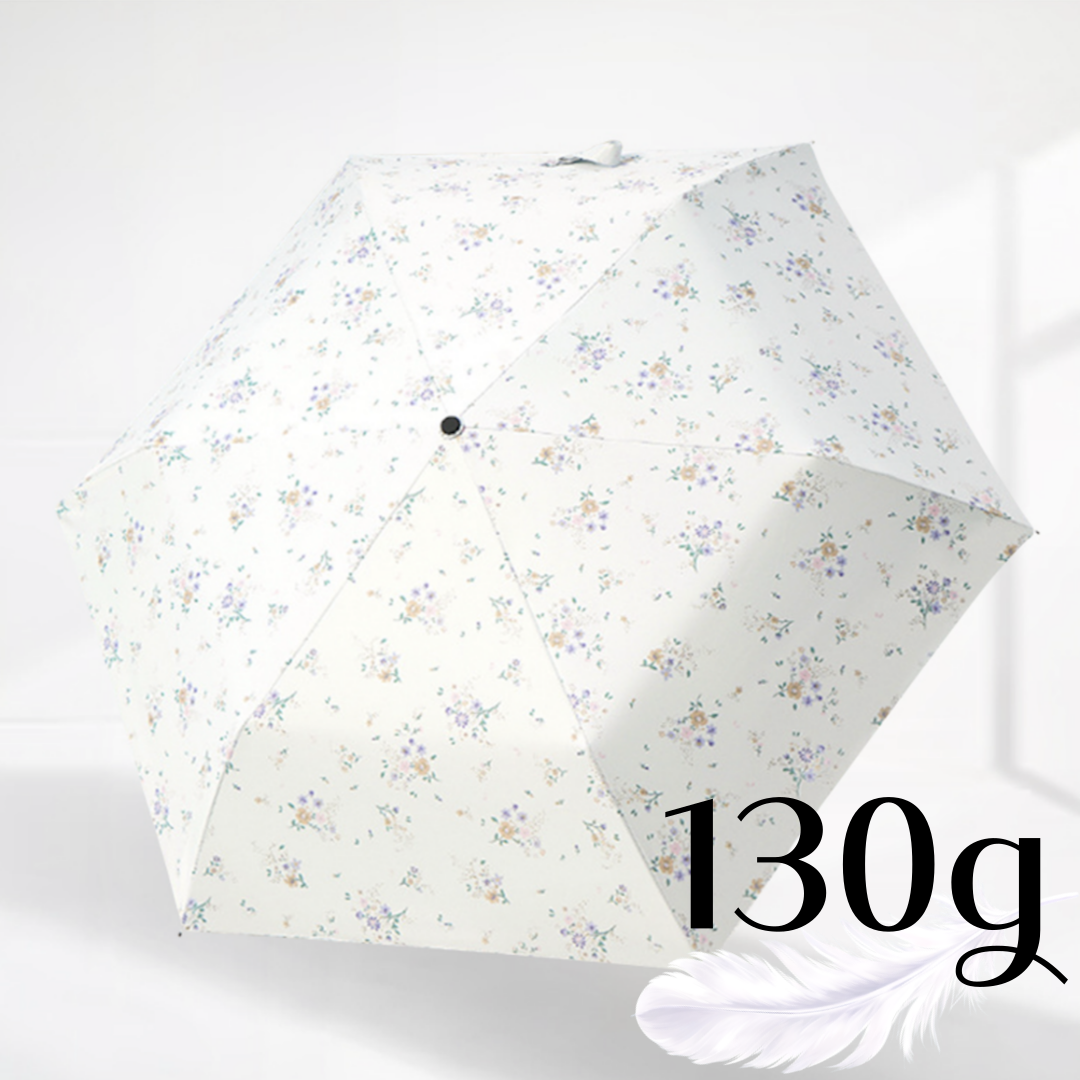 obp 130g 초경량 일본식 꽃무늬 UV 자외선차단 암막 양산 우양산 25,900원