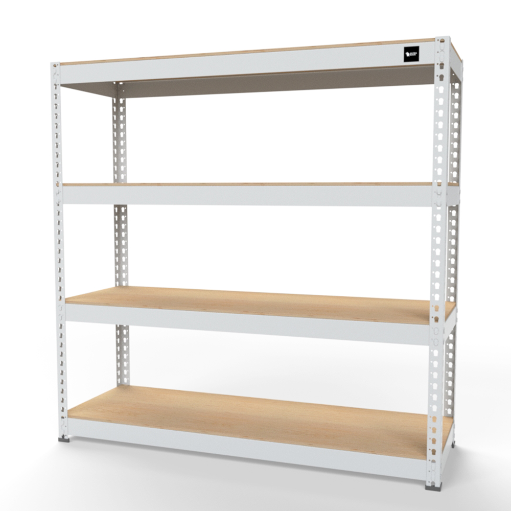 울트라랙 4단 아이보리 일체형 철제선반 경량랙 무볼트 조립식 앵글 선반 진열 베란다 펜트리 선반장 랙 수납 다용도 59,850원