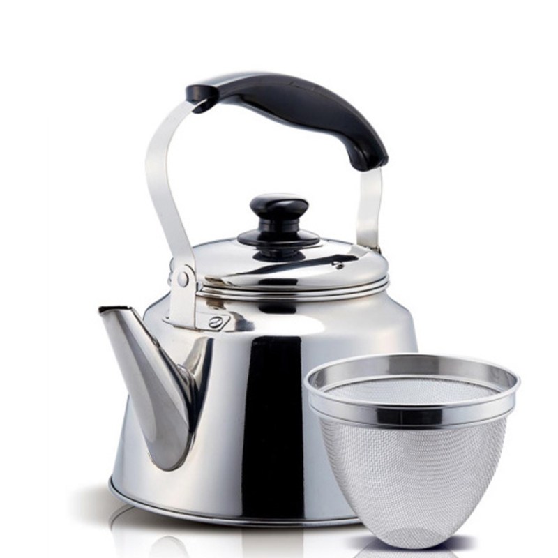 코카코 IH 인덕션 스텐주전자 차망 포트 미니 실버 티포트, 실버, 1.6L 17,000원