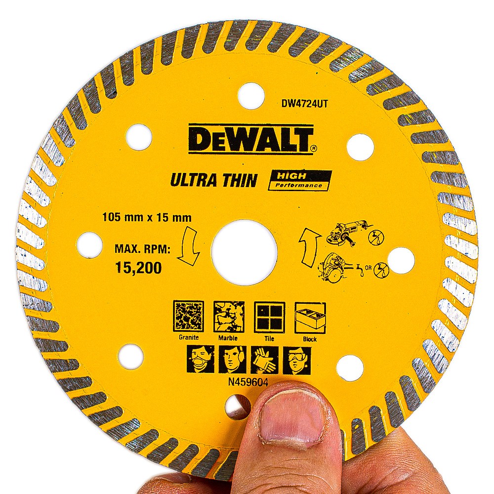 디월트 4인치 다이아몬드날 타일날 그라인더날 커팅 절단날, 2개 16,790원