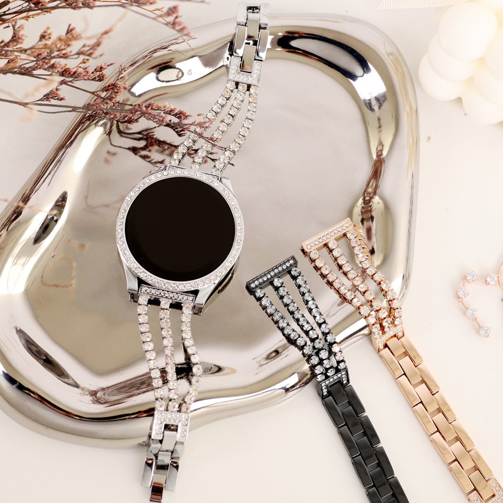 오르몽트 (큐빅세트) 갤럭시워치7 6 5 4 호환 큐빅 스트랩 (커버+스트랩) 메탈 갤럭시워치스트랩 시계줄 줄질 26,800원