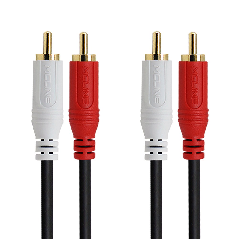 맥라인 2RCA to 2 RCA 국산 고급형 오디오 스피커 케이블 McLine 13,000원