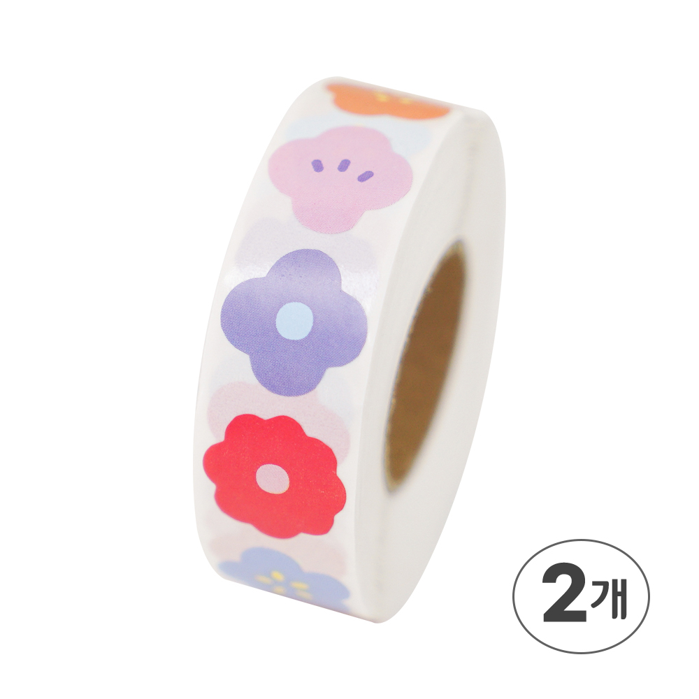 디어플레이스 포장 꾸미기 롤스티커 12종 7,200원