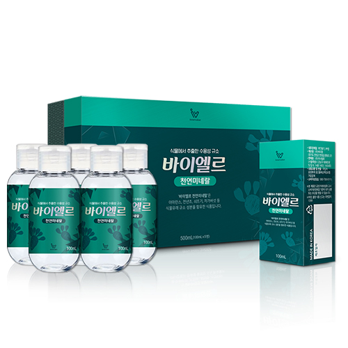 이너벨류 식물유래 수용성 규소 바이엘르 천연미네랄 규소수 100ML X 5개 176,000원