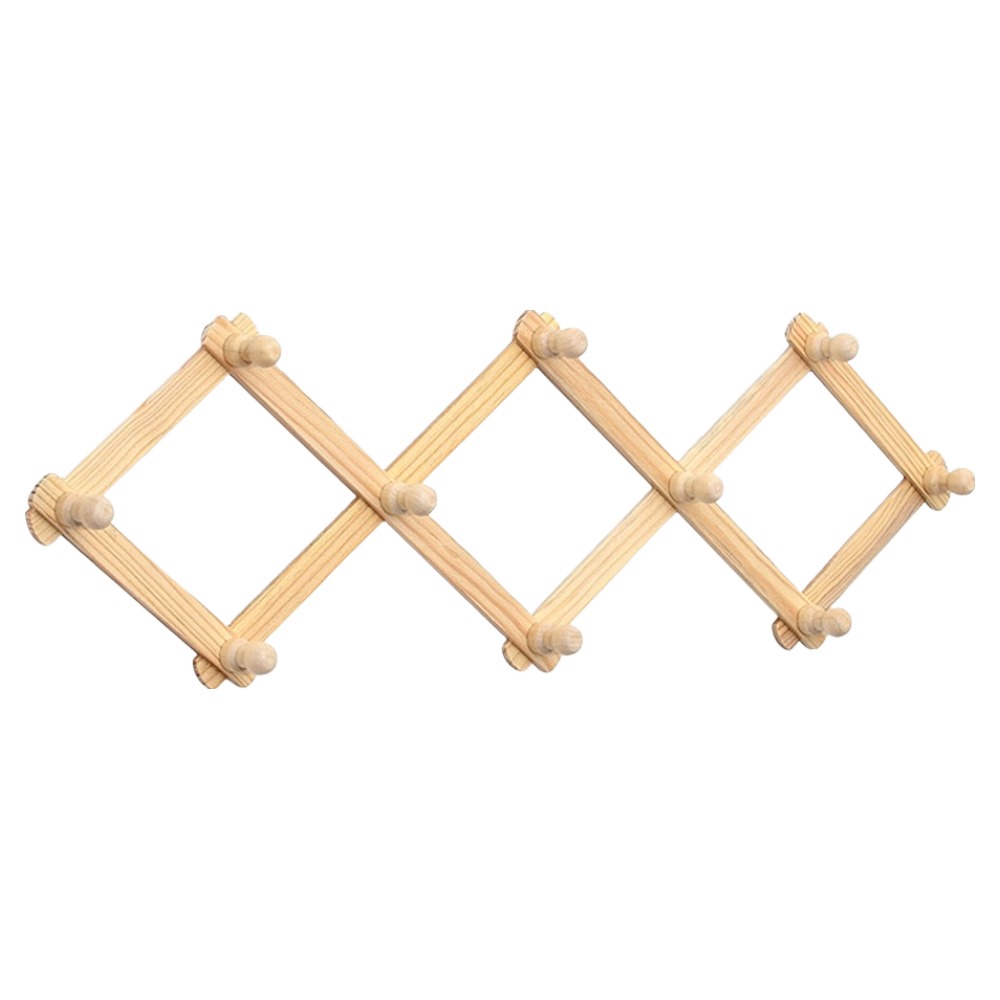 라라공방 원목 자바라 옷걸이 소형, 내추럴우드, 1개 7,700원