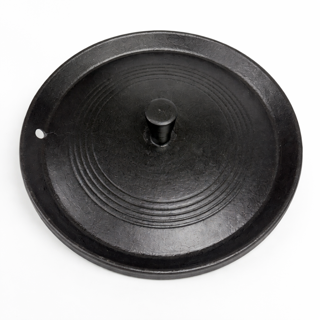 HONGAI 주물 솥뚜껑 삽겹살 불판 지름 38cm 양면 전부침 가정용 캠핑용, 1개, 38cm 79,000원