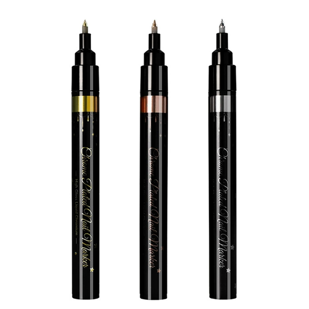 미니플 크롬 컬러 네일 마카펜, 1세트, 3색 16,800원