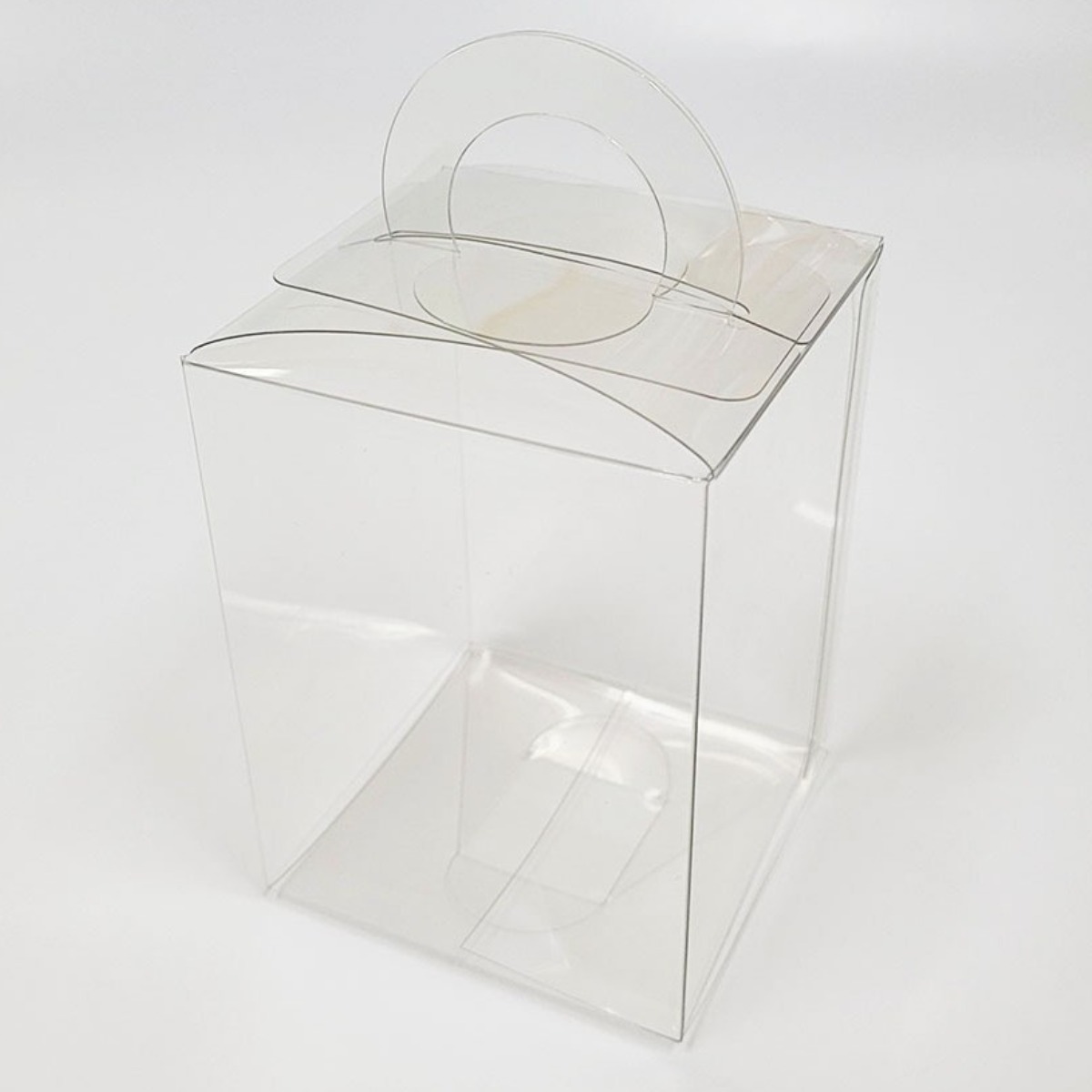 주연상사 PET 손잡이 상자, 투명, 25개 23,000원