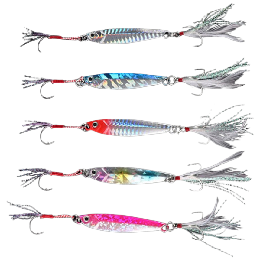 틴셀 메탈지그 크롬메탈지그 루어 5p세트 9,900원