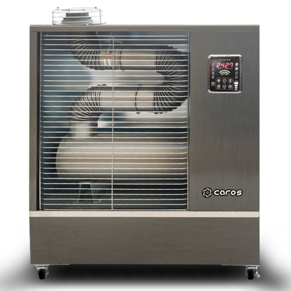 캐로스 CAH-T7000 튜브히터 원적외선 돈풍기 석유 등유 리모컨 난로 공장 현장 곱창난로, 전기튜브히터 758,000원