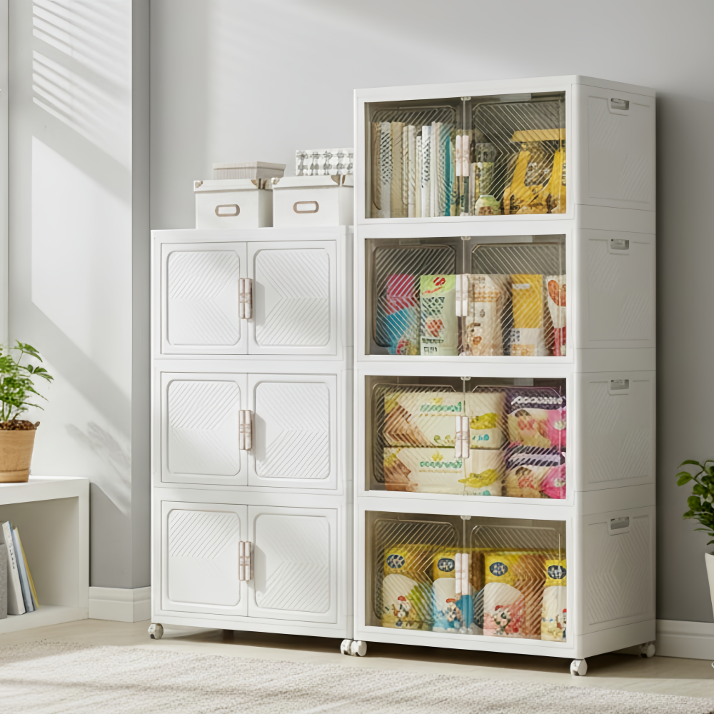 트렌디고 대형 다용도 수납장 접이식 플라스틱 서랍장 이동식 대용량 폴딩 리빙박스 93,960원