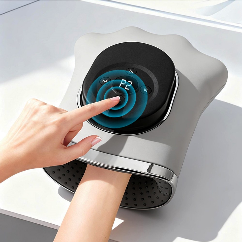 EXTEDRG 무선 곰발 손마사지기 3단 온열 360도 입체 공기압 안마기 지압판 손가락 분리형 2500mAh 대용량 배터리 손목마사지기, 그레이, MZ-BHM01 73,800원