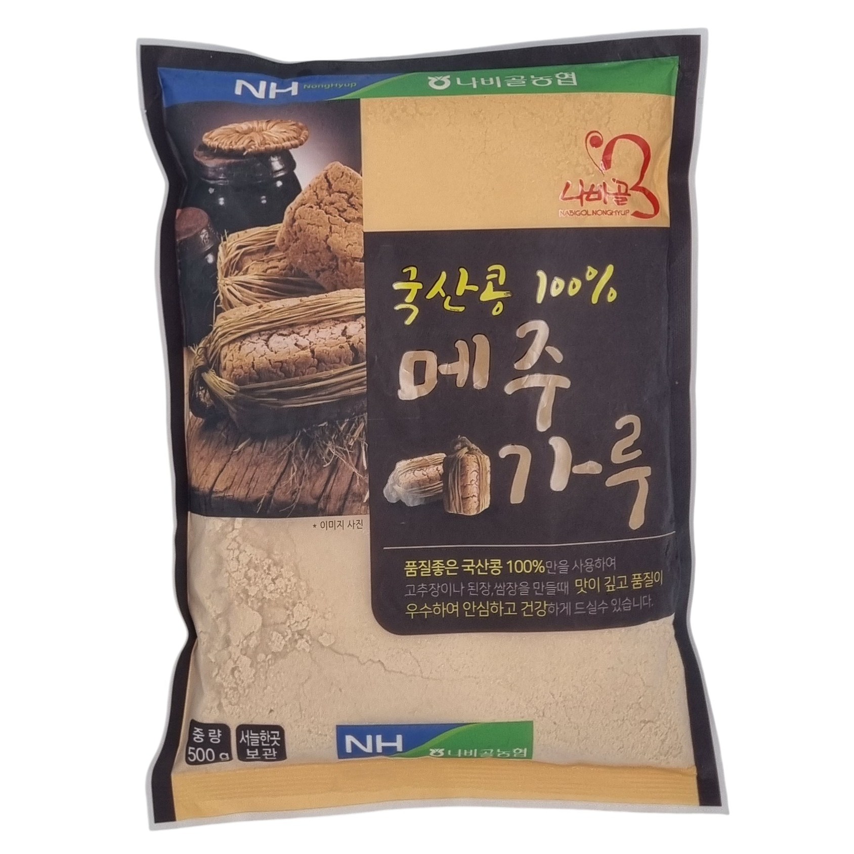 [농협] 함평 나비골농협 국산 메주가루 (된장&고추장 만들기), 500g, 1개 12,980원