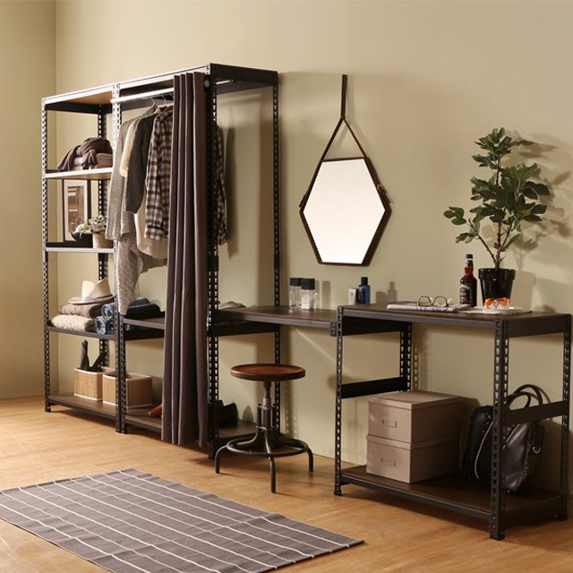 스피드랙 4단 다용도 앵글 선반 가로 900 깊이 300 높이 1600 철제 무볼트 경량랙 95,900원