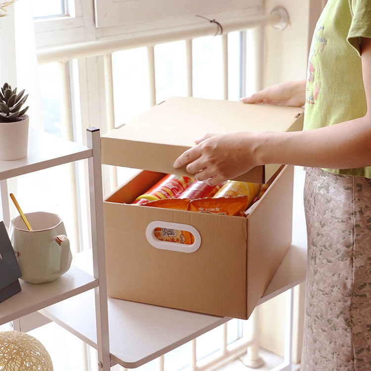 잡동산 종이박스 다용도 리빙박스 대형 종이 상자 수납함 공간 정리함 10,400원