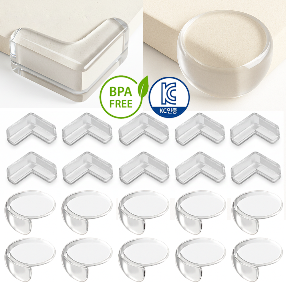 말랑베이비 깔끔한 투명 모서리 보호대 세트 19,900원