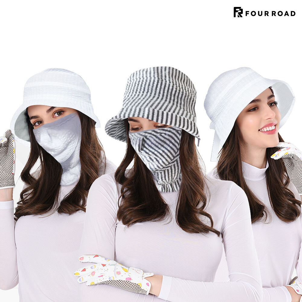 포로드 리플지지미 벙거지 모자 마스크 세트 21,900원