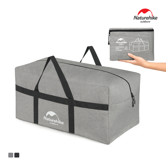 네이처하이크 멀티백 플러스 100L 캠핑 폴딩 보조 수납 가방 여행용, 라이트그레이 19,330원