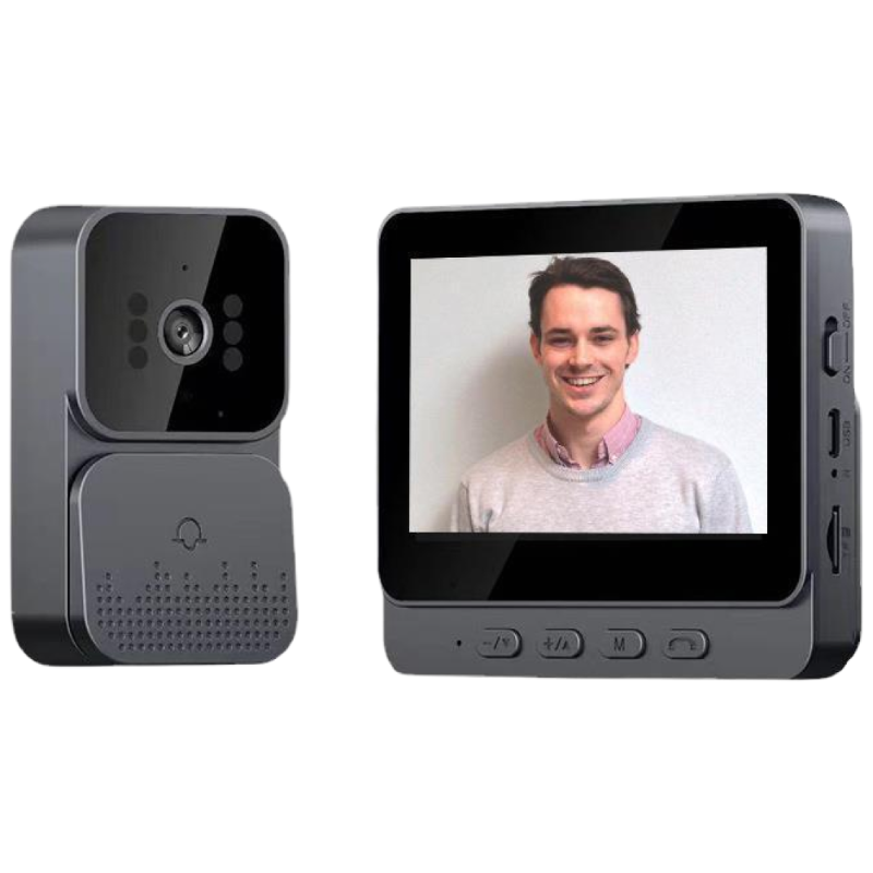 야시 무선 인터폰 4.3인치 스마트 비디오폰 간편 설치 가정용 안전 영상 통화 시스템 58,900원